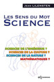 Les sens du mot Science De Jean Lilensten - EDP Sciences