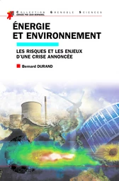 Énergie et environnement - Bernard Durand - EDP Sciences