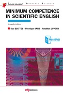 Minimum competence in scientific English - Sue Blattes, Véronique Jans, Jonathan Upjohn - EDP Sciences