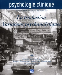 La traduction. Variations psychanalytiques