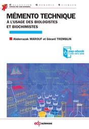 Mémento technique à l’usage des biologistes et biochimistes