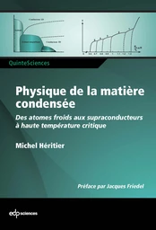 Physique de la matière condensée