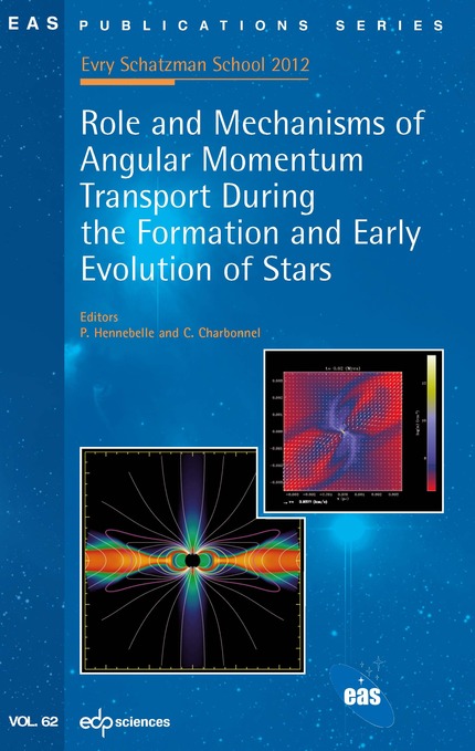 Role and mechanisms of angular momentum transport during the formation and early evolution of stars -  - EDP Sciences
