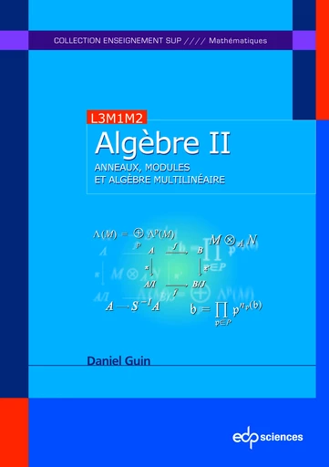 Algèbre T2 - Daniel Guin - EDP Sciences