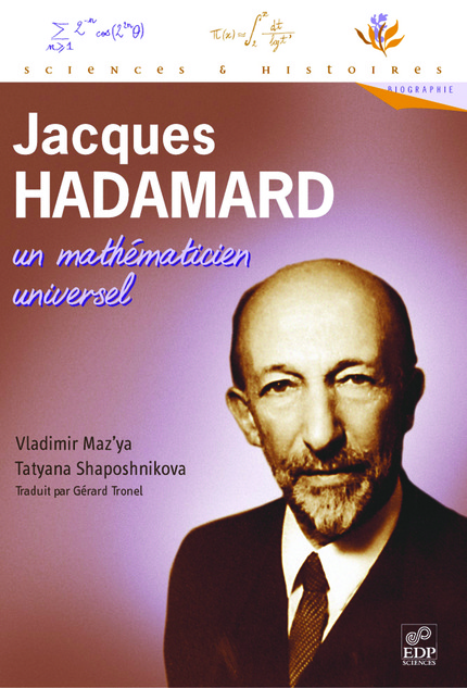 Jacques Hadamard - Un mathématicien universel - Vladimir Maz'ya ...