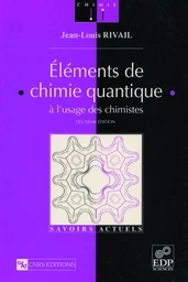 Éléments de chimie quantique