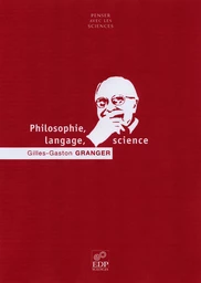 Philosophie, langage, science