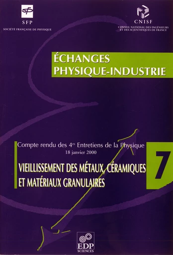 Vieillissement des métaux, céramiques et matériaux granulaires - Paul Lemoine - EDP Sciences