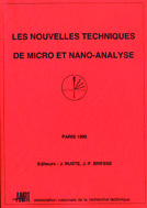 Nouvelles techniques de micro et nano-analyse - J.F. Bresse, Jacky Ruste - GN-MEBA