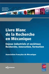 Livre Blanc de la Recherche en Mécanique