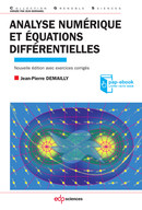 Analyse numérique et équations différentielles  - Jean-Pierre Demailly - EDP Sciences