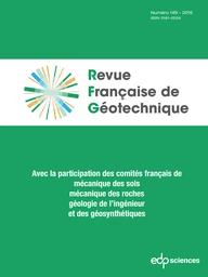 Recommandations pour la conception, le dimensionnement et la mise en œuvre des géostructures thermiques -  - EDP Sciences