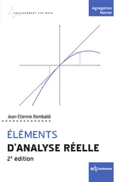 Eléments d'analyse réelle