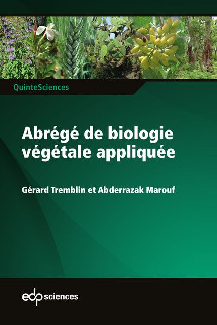 Abrégé de biologie végétale appliquée - Gérard Tremblin, Abderrazak Marouf - EDP Sciences