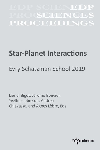 Star-Planet Interactions -  - EDP Sciences