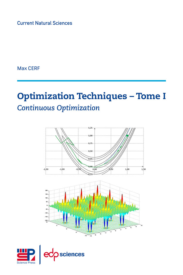 Optimization techniques I  - Max Cerf - EDP Sciences & Science Press