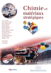 Chimie et matériaux stratégiques -  - EDP Sciences