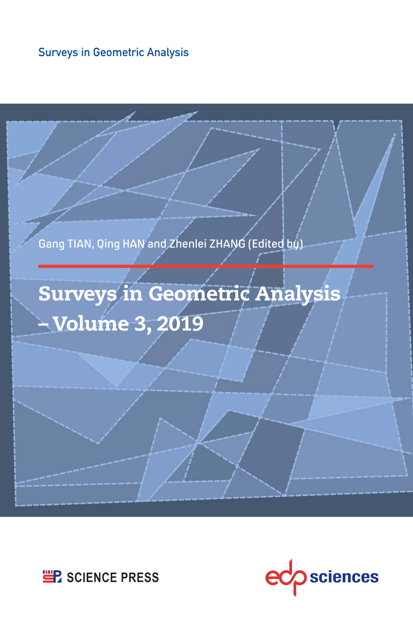 Surveys in Geometric Analysis – Volume 3, 2019 - - (EAN13 ...